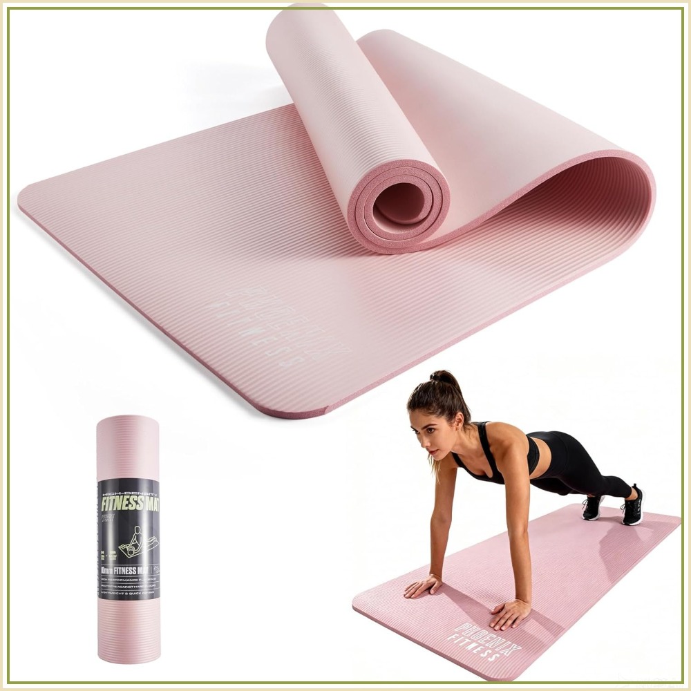 Pilates Yoga Hiit - Ekstra Kalın 15mm NBR Yoga Matı