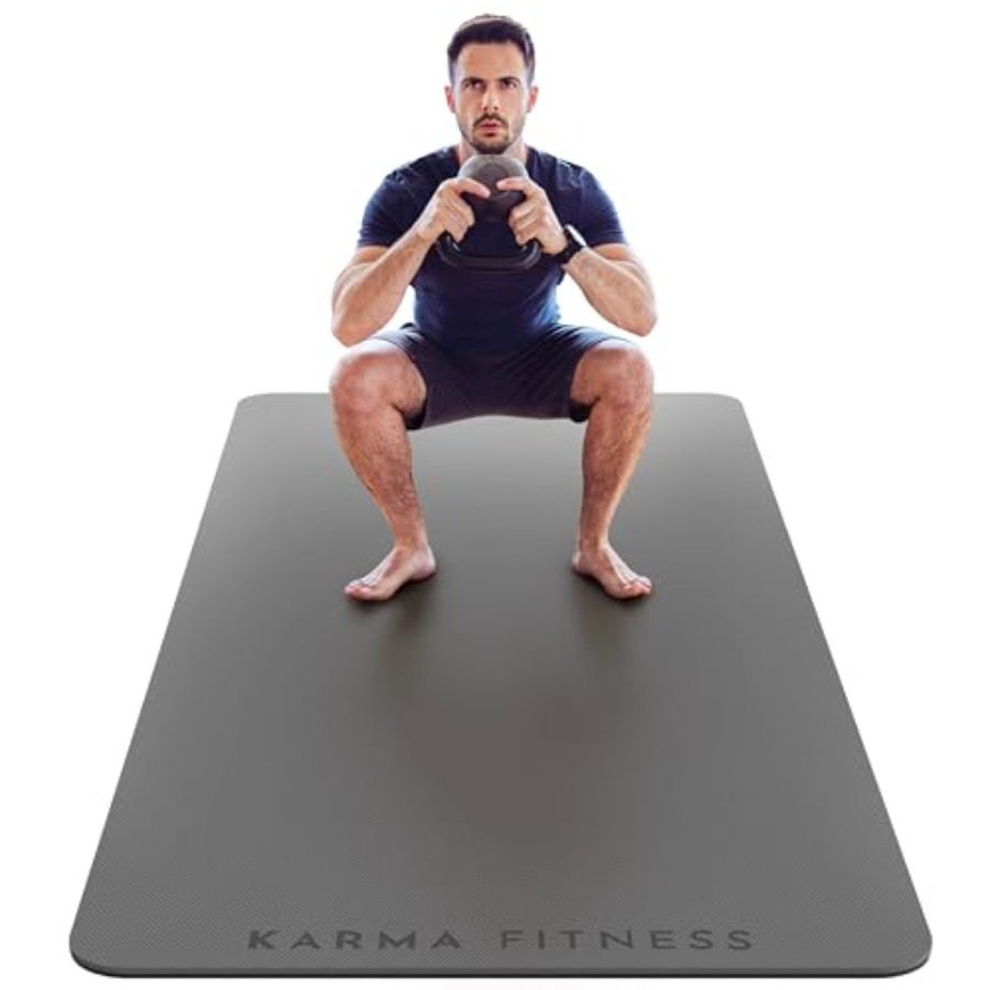 Pilates Yoga Hiit - Büyük Egzersiz Matı Ekstra Kalın 10mm