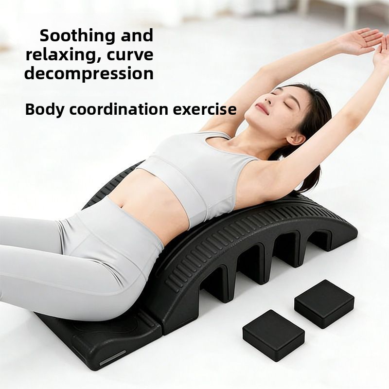 Pilates Yoga Reformer - Geliştirilmiş Pilates Sırt Düzeltici, Bel Germe,