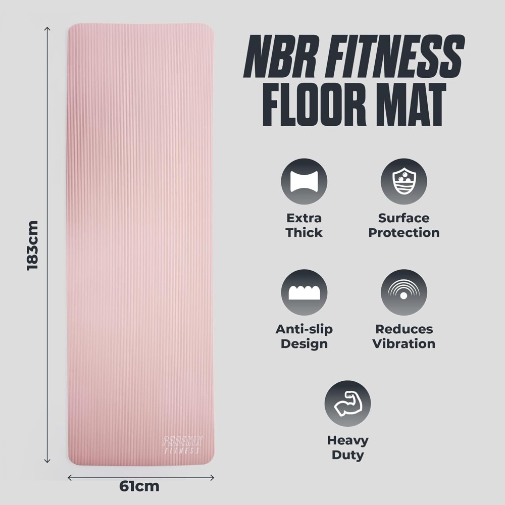 Ekstra Kalın 15mm NBR Yoga Mat - Pilates Yoga Hiit incelemesi ve fiyatı
